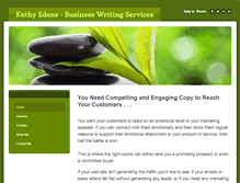 Tablet Screenshot of kathy-edens.com